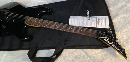 NEW ! Jackson Pro Origins 1985 San Dimas SD1 HH FR - Gloss Black - Rosewood Fretboard - Authorized Dealer - G06536