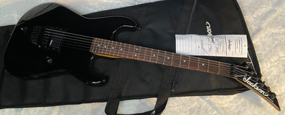 NEW ! Jackson Pro Origins 1985 San Dimas SD1 HH FR - Gloss Black - Rosewood Fretboard - Authorized Dealer - G06536