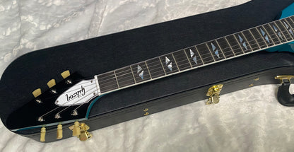 NEW Gibson Custom Limited Edition 1969 Flying V Reissue Electric Guitar - Gloss Aqua Mist - 6.1 lbs - Authorized Dealer - G07901