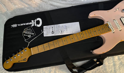 NEW! Charvel Pro-Mod Signature Rick Graham DK24 2PT CM Worn Shell Pink - Foam Core Case - 7.2lbs - Authorized Dealer - G06532