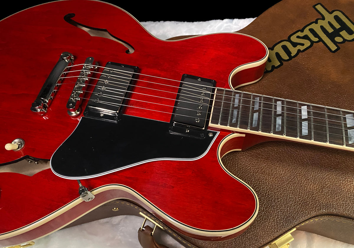 NEW ! Gibson ES-345 Semi Hollowbody Electric Guitar - Sixties 60's Cherry Finish - 8.9 lbs - Authorized Dealer - G07906