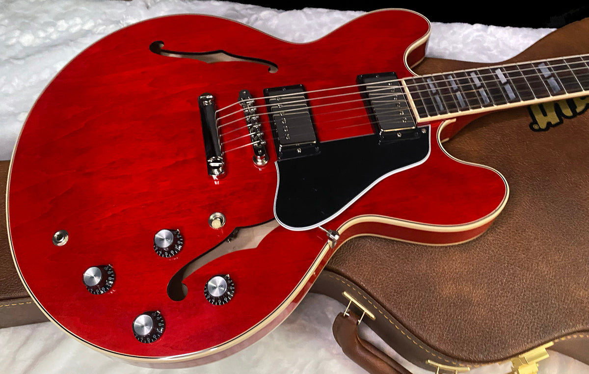 NEW ! Gibson ES-345 Semi Hollowbody Electric Guitar - Sixties 60's Cherry Finish - 8.9 lbs - Authorized Dealer - G07906