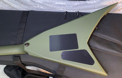 NEW! Jackson American Series Rhoads RR24 - Ebony Fingerboard  - Floyd Rose - Matte Army Drab - Authorized Dealer - G06541