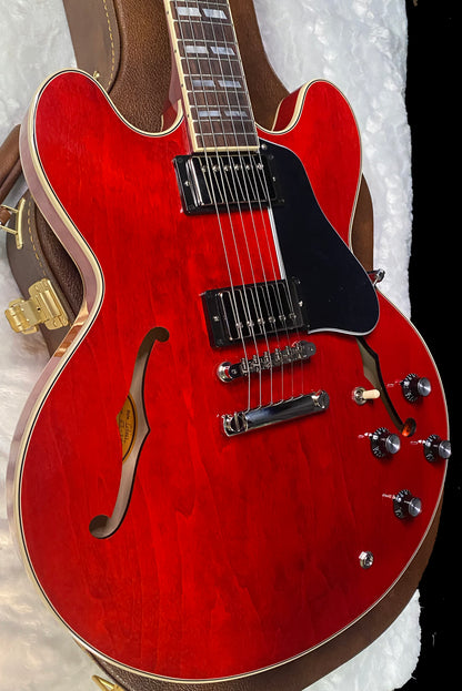 NEW ! Gibson ES-345 Semi Hollowbody Electric Guitar - Sixties 60's Cherry Finish - 8.9 lbs - Authorized Dealer - G07906