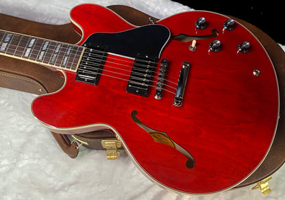 NEW ! Gibson ES-345 Semi Hollowbody Electric Guitar - Sixties 60's Cherry Finish - 8.9 lbs - Authorized Dealer - G07906