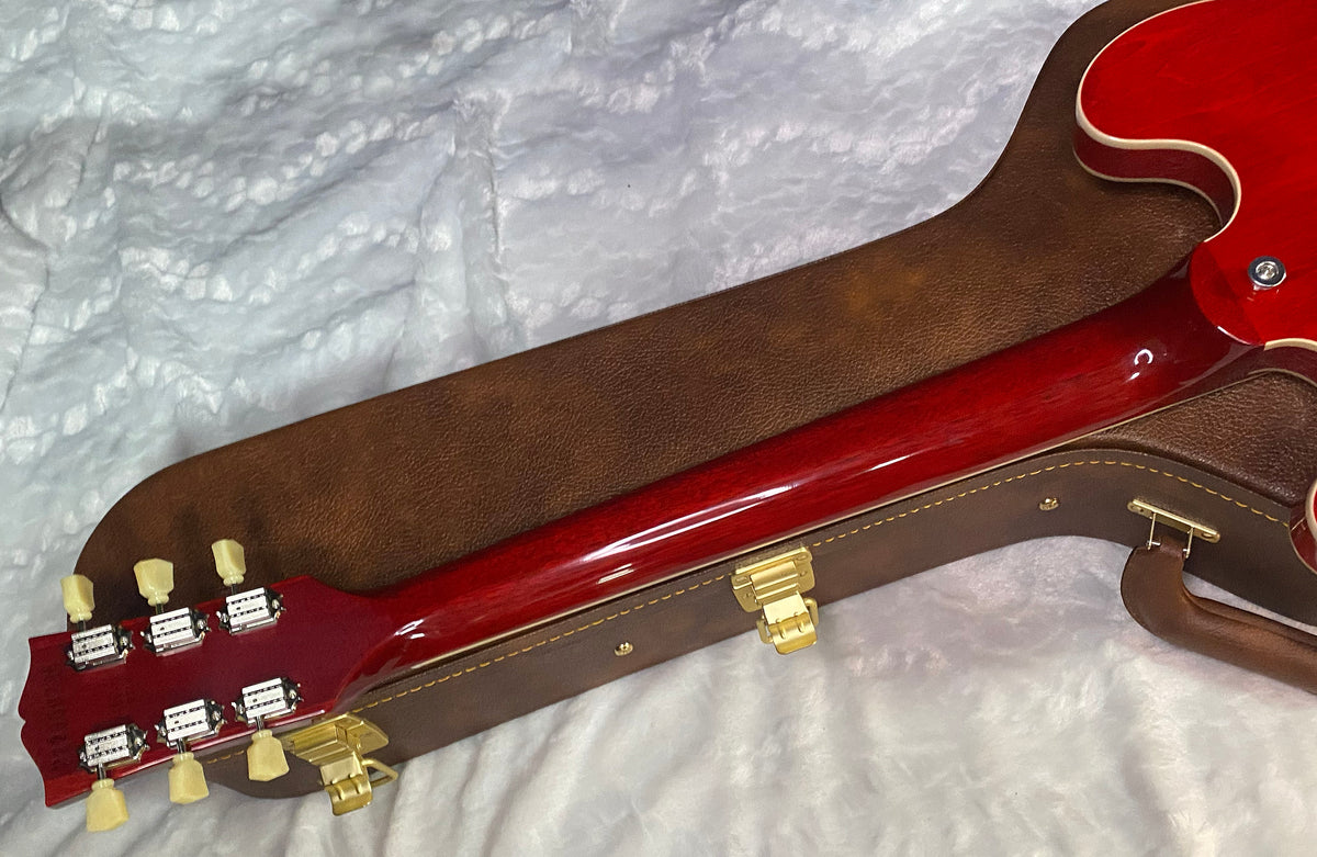 NEW ! Gibson ES-345 Semi Hollowbody Electric Guitar - Sixties 60's Cherry Finish - 8.9 lbs - Authorized Dealer - G07906