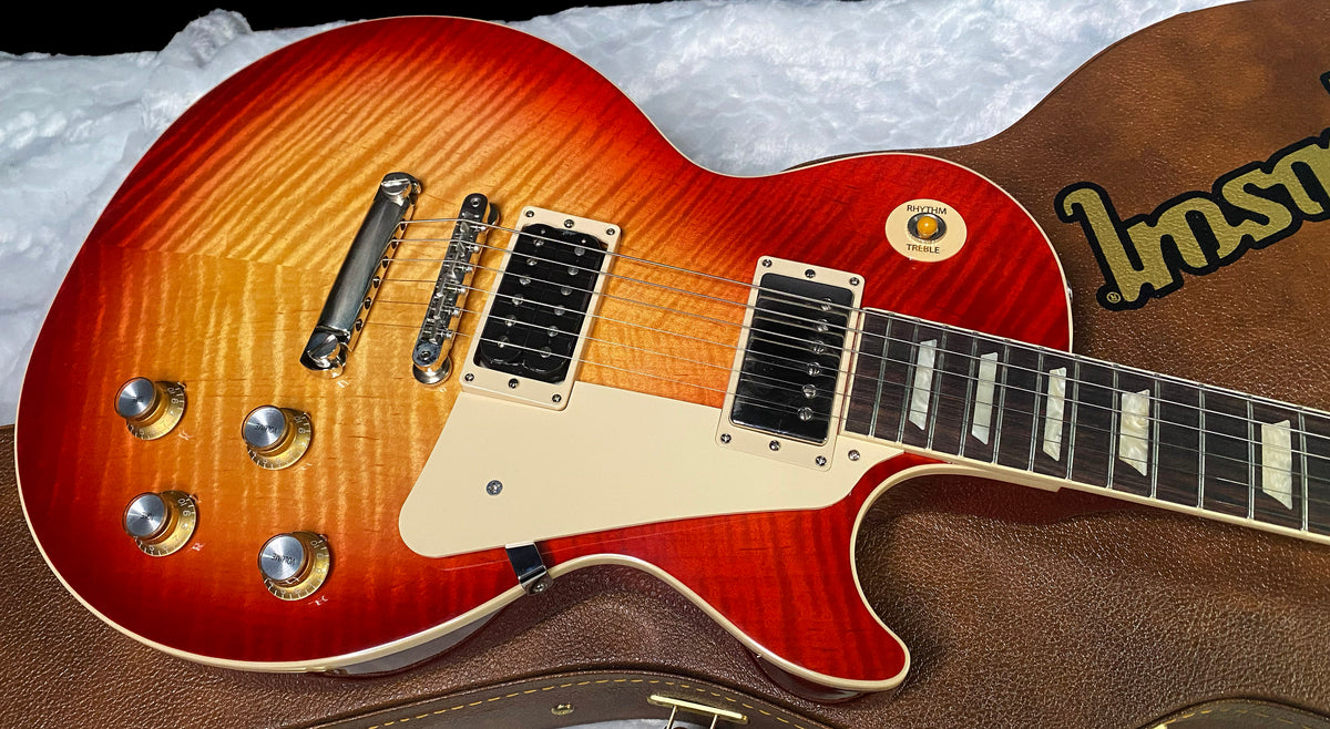 NEW ! Gibson Les Paul Standard '60s - KILLER AAA Flame - Factory Sunburst (custom shop finish) - Bizarre Guitar Limited Edition - .9.1lbs - Authorized Dealer - G07957