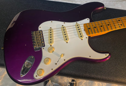 NEW! Fender Custom Shop Special Run '69 Stratocaster Journeyman Relic - Handwound P/U's - Aged Plum - Reverse Headstock - 7.8lbs - Authorized Dealer - One OFF! SUPRE RARE! G06583