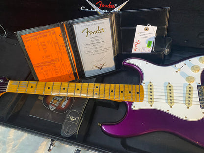 NEW! Fender Custom Shop Special Run '69 Stratocaster Journeyman Relic - Handwound P/U's - Aged Plum - Reverse Headstock - 7.8lbs - Authorized Dealer - One OFF! SUPRE RARE! G06583