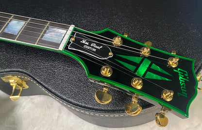 NEW! Gibson Dealer Select Custom Shop Les Paul Custom Green Widow AAA Figured Flame Top - Authorized Dealer - 9.7 lbs - G07919