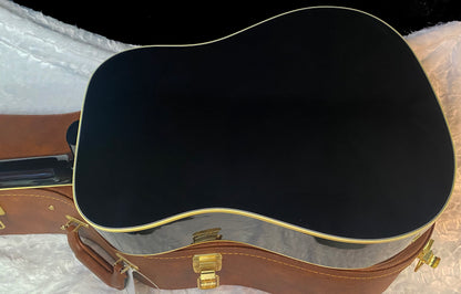 NEW! Gibson Acoustic Hummingbird Torch Acoustic-Electric Guitar - Ebony - 4.4 lbs - Authorized Dealer! G07196