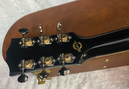 NEW! Gibson Acoustic Hummingbird Torch Acoustic-Electric Guitar - Ebony - 4.4 lbs - Authorized Dealer! G07196