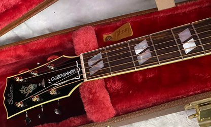 NEW! Gibson Acoustic Hummingbird Torch Acoustic-Electric Guitar - Ebony - 4.4 lbs - Authorized Dealer! G07196