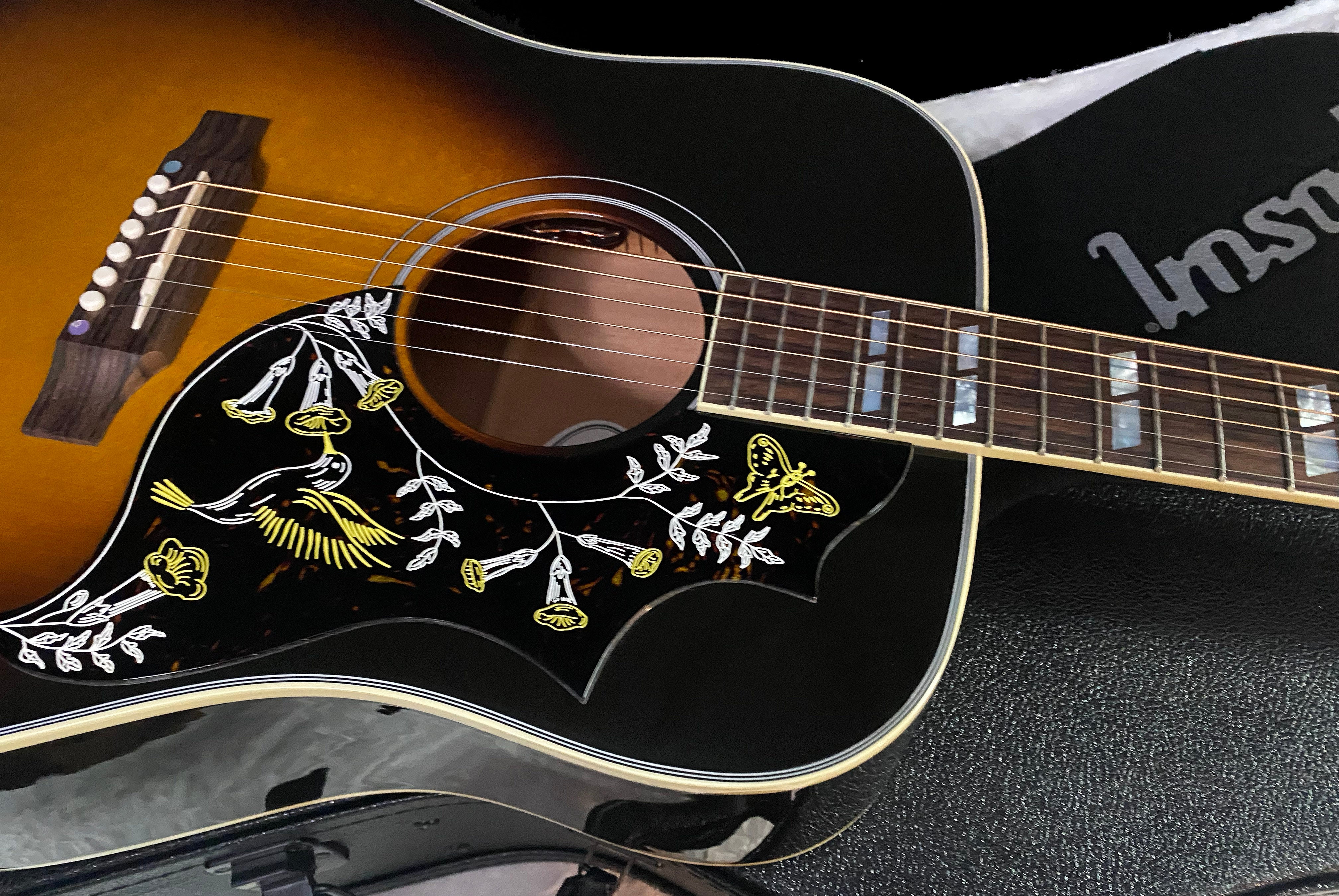 NEW ! Gibson Hummingbird Standard - Vintage Sunburst - Acoustic Electric - Authorized Dealer - 4.8lbs - G07197