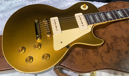NEW! Gibson Custom 1956 Les Paul Standard Reissue Electric Guitar - All Gold, Light Aged 2026 Limited Edition Collection - Authorized Dealer - In-Stock! - 8.7lbs - G09739