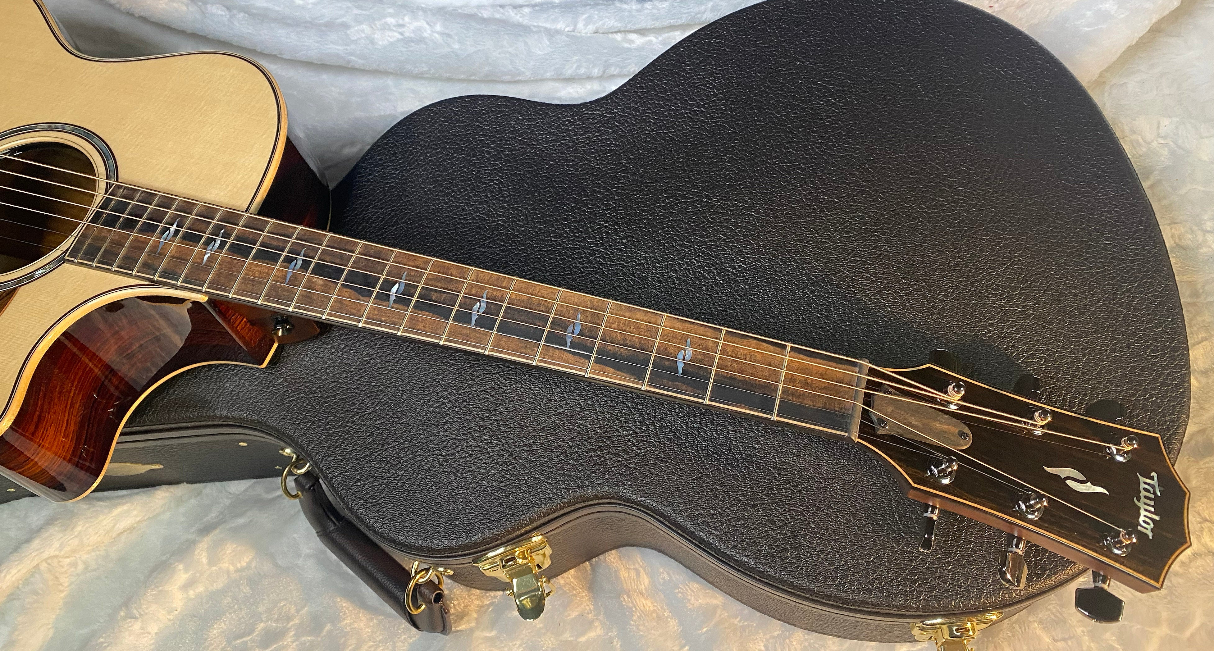 NEW! Taylor 814ce LTD Cocobolo Acoustic-Electric Guitar - Natural Top - Shaded Edgeburst Back & Sides - Authorized Dealer - SAVE! G06585