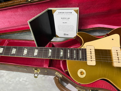 NEW! Gibson Custom 1956 Les Paul Standard Reissue Electric Guitar - All Gold, Light Aged 2026 Limited Edition Collection - Authorized Dealer - In-Stock! - 8.7lbs - G09739
