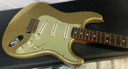 NEW! Fender 59 Stratocaster Custom Shop Relic Masterbuilt Dennis Galuska Brazilian Fretboard - Gold Sparkle - 7.5lbs - Authorized Dealer - G03177