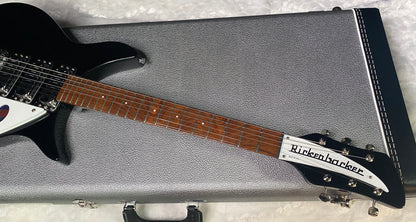 NEW! Rickenbacker 325C64 Miami 3 Pickup Semi-Hollow Guitar- Jetglo - Authorized Dealer - 6.7lbs - G07981