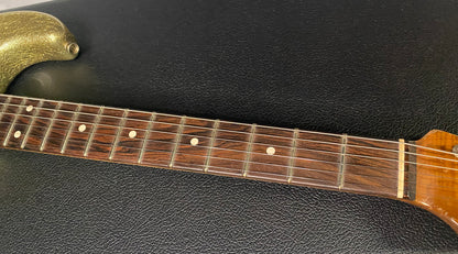 NEW! Fender 59 Stratocaster Custom Shop Relic Masterbuilt Dennis Galuska Brazilian Fretboard - Gold Sparkle - 7.5lbs - Authorized Dealer - G03177