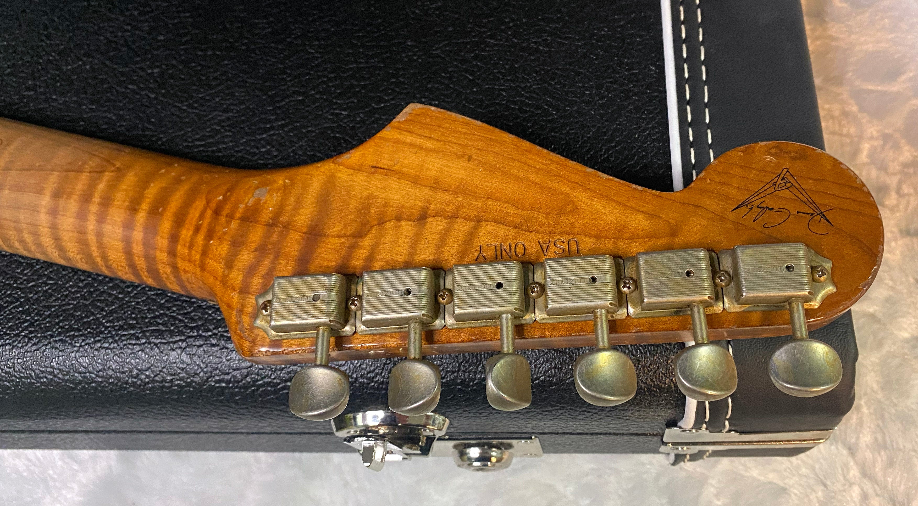 NEW! Fender 59 Stratocaster Custom Shop Relic Masterbuilt Dennis Galuska Brazilian Fretboard - Gold Sparkle - 7.5lbs - Authorized Dealer - G03177