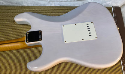 NEW! Fender American Vintage II 1957 Stratocaster - White Blonde Ash - AAA Flamed Maple Neck - Gold Hardware - Authorized Dealer - 8.1lbs - G06569