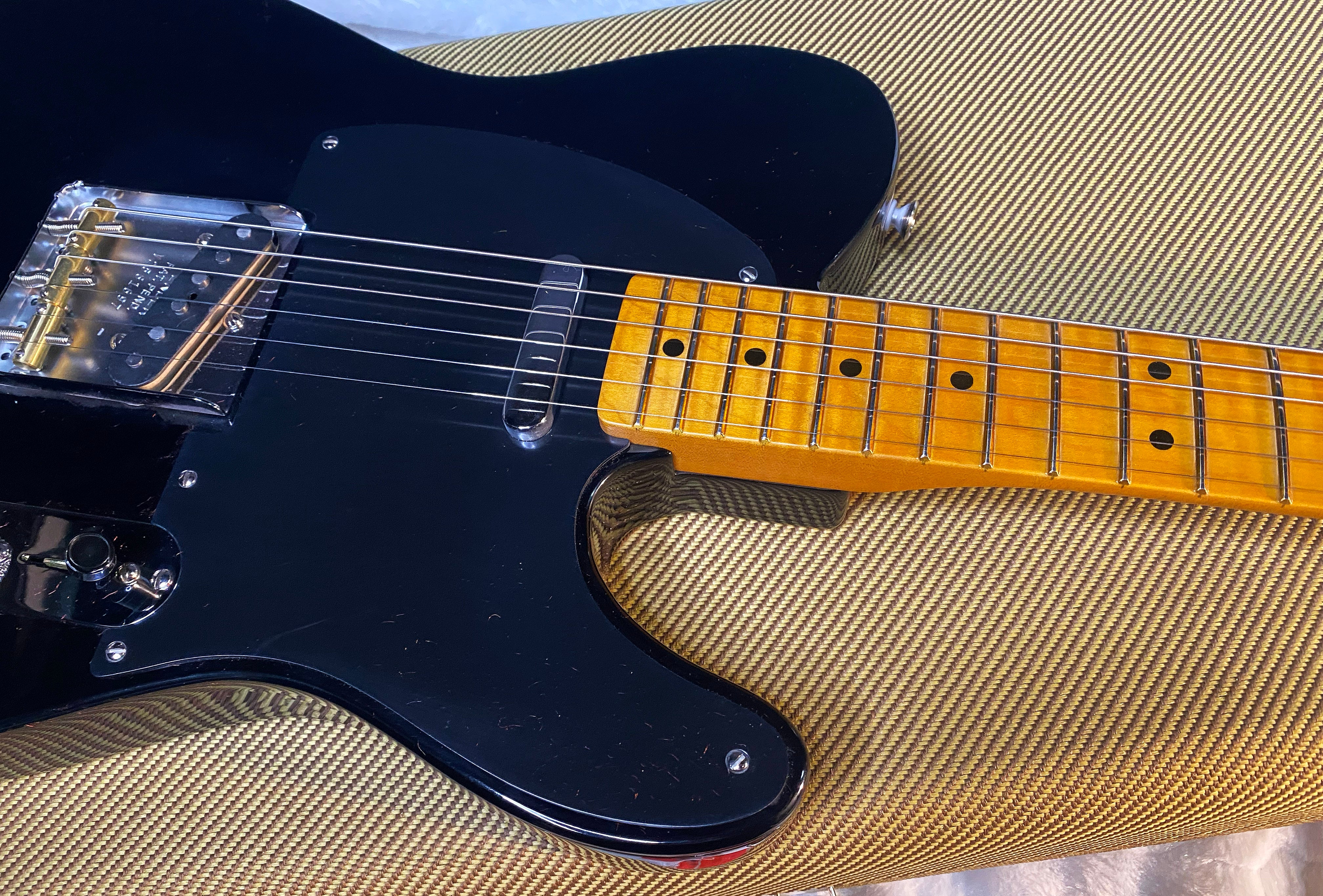 NEW! Fender Limited Edition American Vintage II 1951 Telecaster - Flame Maple Neck / Fingerboard, Black - 7.1lbs - Authorized Dealer - G06572