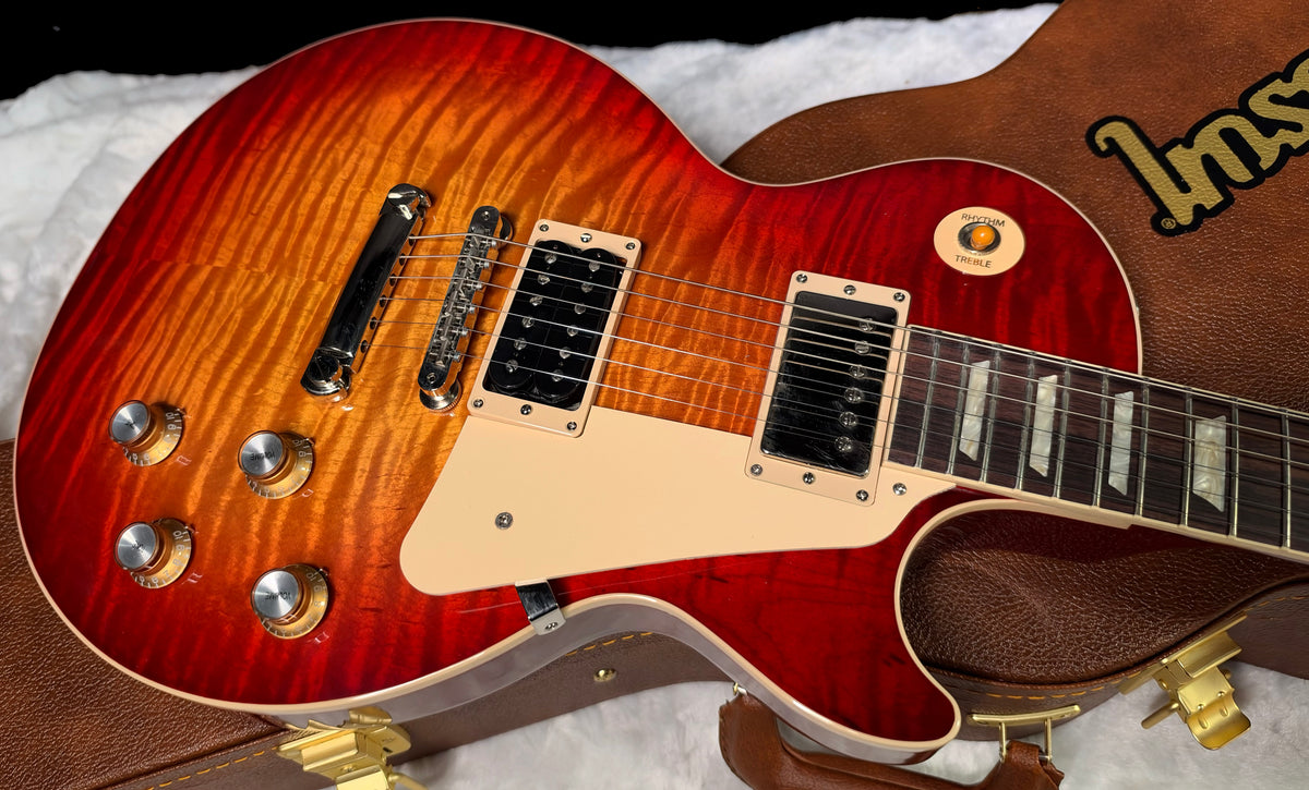 NEW ! Gibson Les Paul Standard '60s - AAA Flame - Factory Sunburst (custom shop finish) - Bizarre Guitar Limited Edition - Only 8.8lbs - Authorized Dealer - G7948