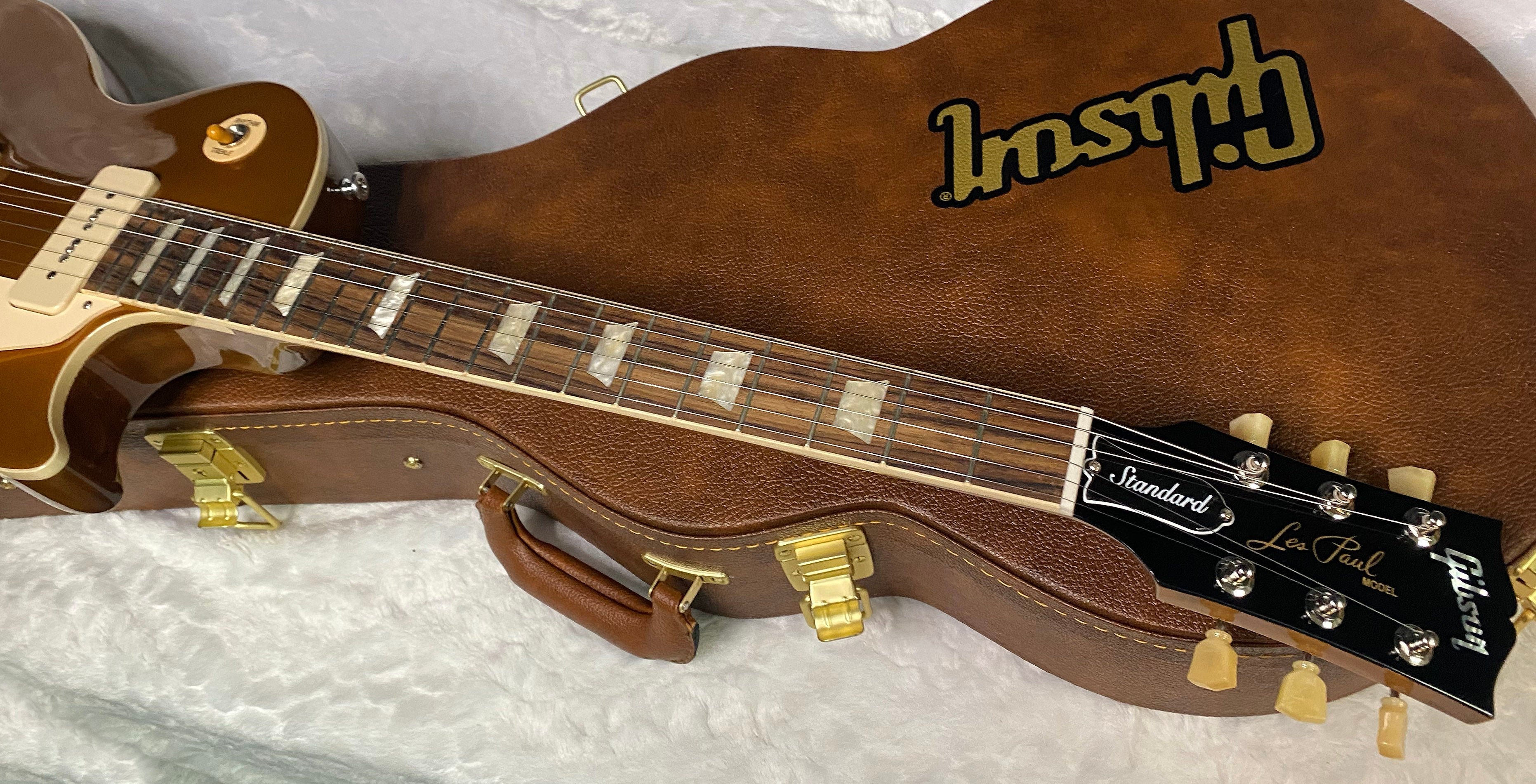 NEW! Gibson Les Paul Standard '50s P-90 - Gold Top - Authorized Dealer - 10 lbs - G07208