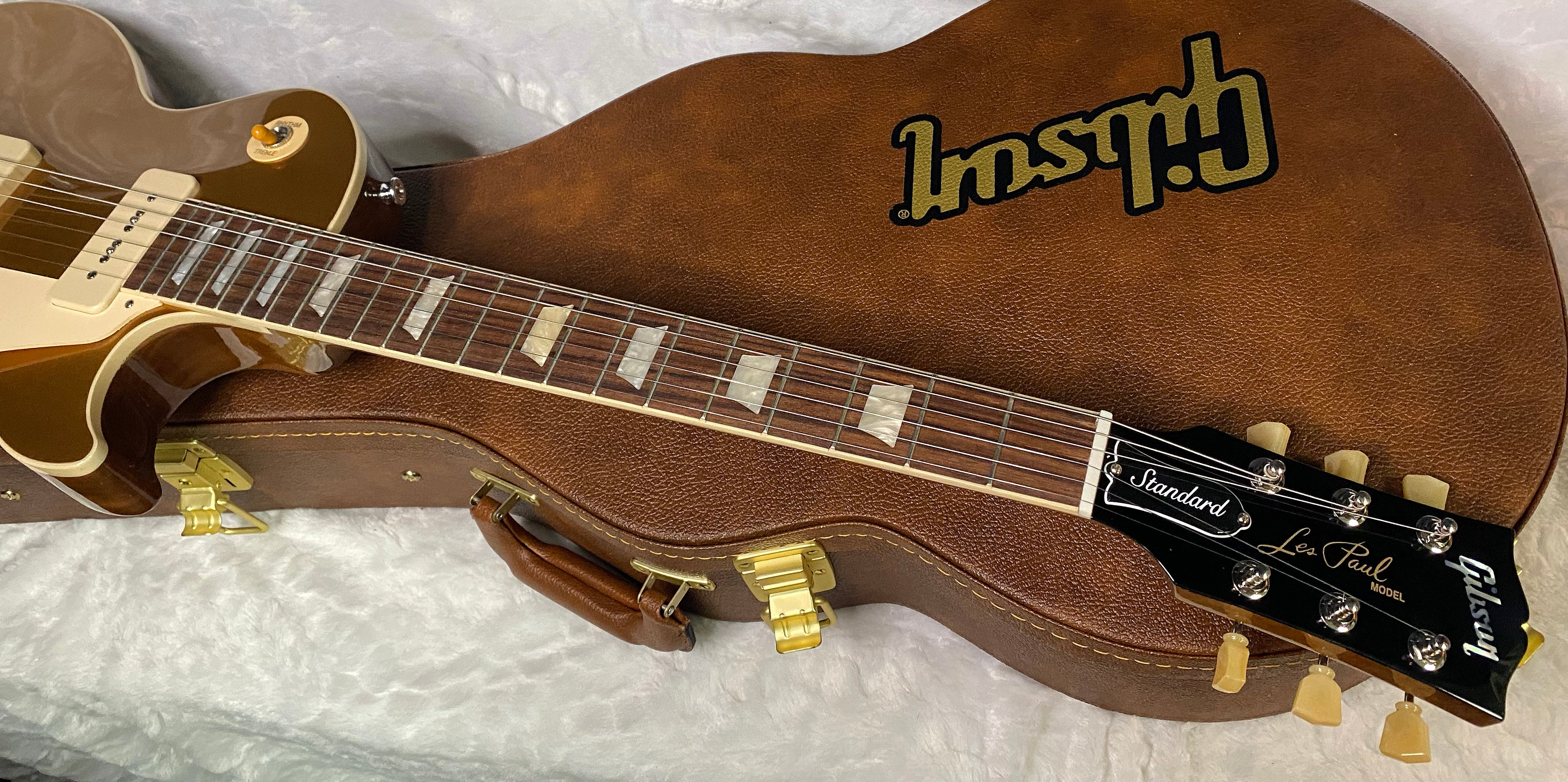 NEW! Gibson Les Paul Standard '50s P-90 - Gold Top - Authorized Dealer - 10.1 lbs - G07207