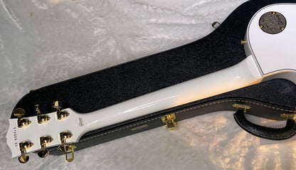 NEW! Gibson Les Paul Custom - Alpine White - Ebony Board - Authorized Dealer - In Stock! - 10.5 lbs!! - G06471