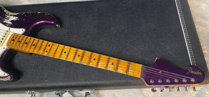 NEW! Fender Custom Shop Special Run '69 Stratocaster Heavy Relic - Handwound P/U's - Aged Plum - Reverse Headstock - 7.8lbs - Authorized Dealer - One OFF! SUPRE RARE! G06592