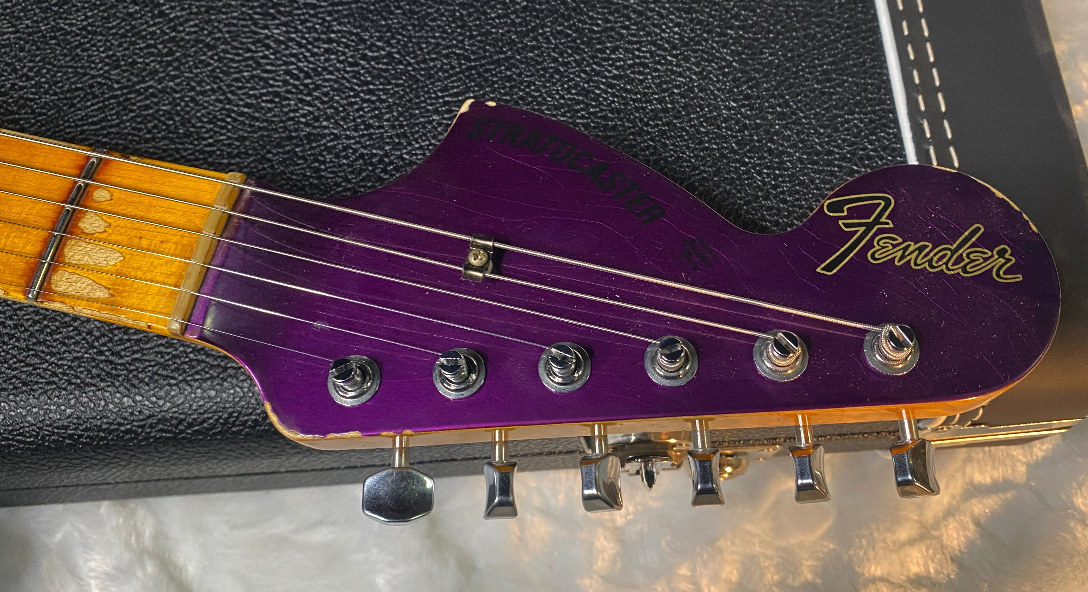 NEW! Fender Custom Shop Special Run '69 Stratocaster Heavy Relic - Handwound P/U's - Aged Plum - Reverse Headstock - 7.8lbs - Authorized Dealer - One OFF! SUPRE RARE! G06592