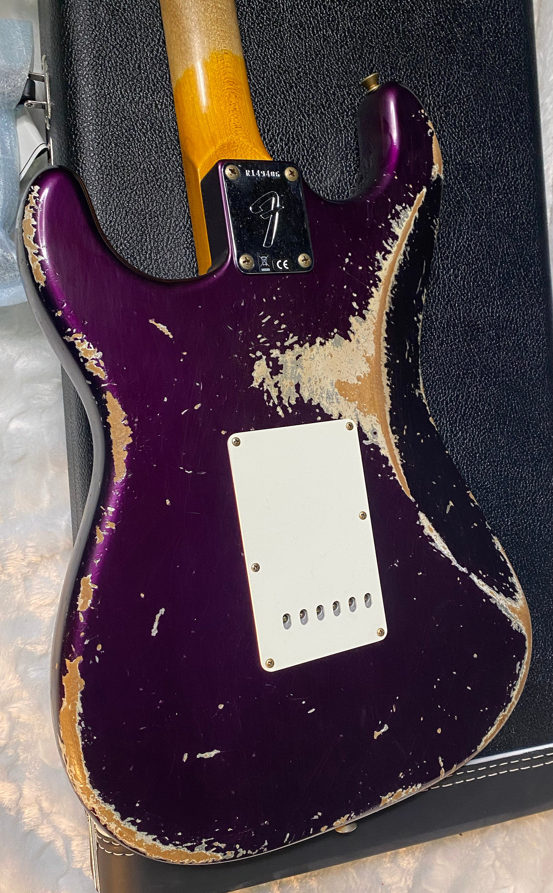 NEW! Fender Custom Shop Special Run '69 Stratocaster Heavy Relic - Handwound P/U's - Aged Plum - Reverse Headstock - 7.8lbs - Authorized Dealer - One OFF! SUPRE RARE! G06592