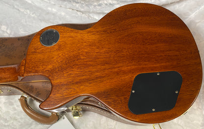 NEW ! Gibson Custom Shop 1959 Les Paul - Golden Poppy Burst - Authorized Dealer - Hand Picked Curly Maple Flame Top - VOS - 8.8 lbs - G07184