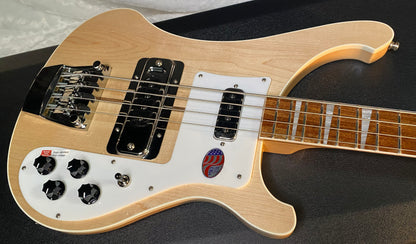 NEW! Rickenbacker 4003 Mapleglo Maple Glo MG - 4-String Bass - Authorized Dealer - 9.45 lbs - G06591