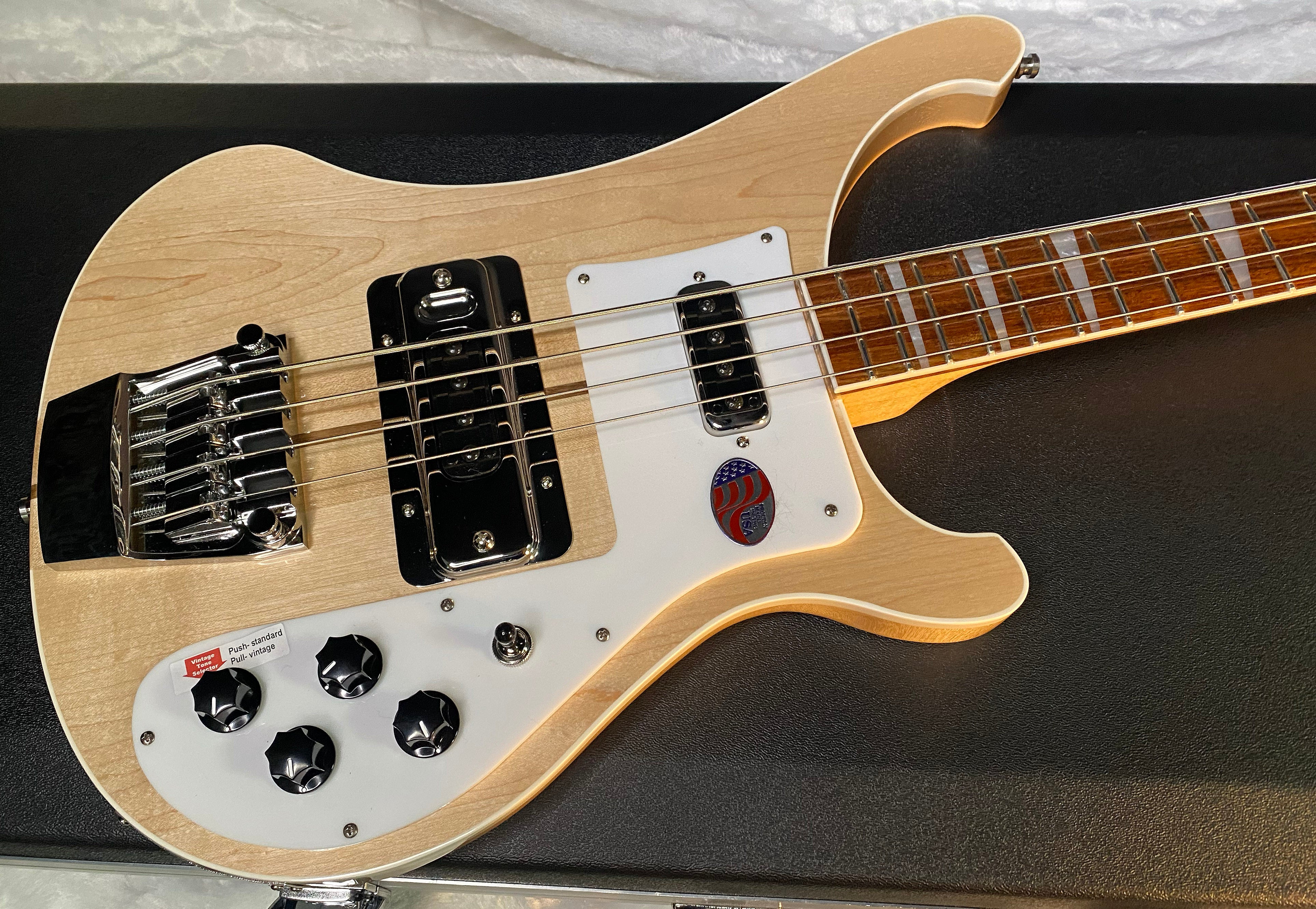 NEW! Rickenbacker 4003 Mapleglo Maple Glo MG - 4-String Bass - Authorized Dealer - 9.45 lbs - G06591