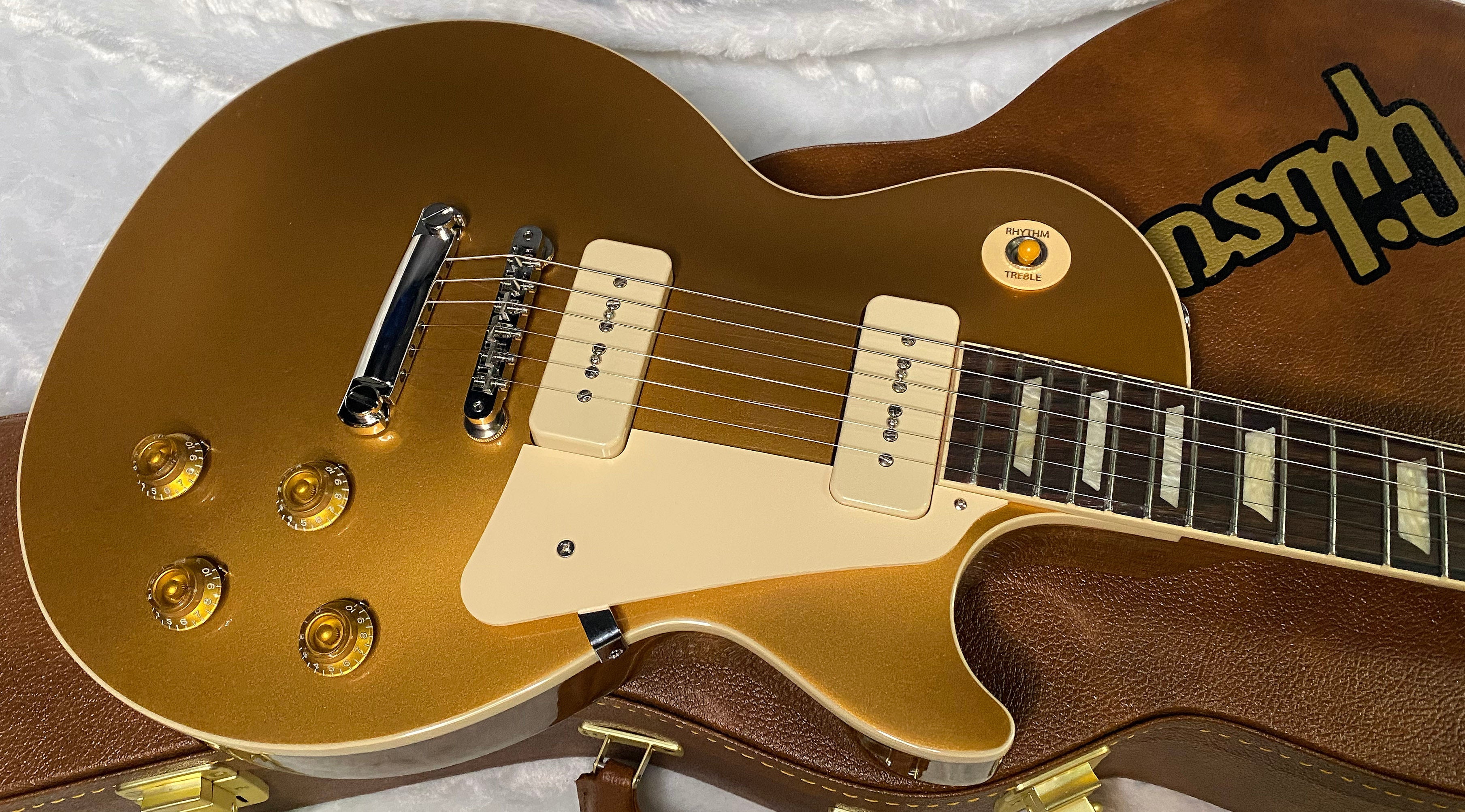 NEW! Gibson Les Paul Standard '50s P-90 - Gold Top - Authorized Dealer - 10 lbs - G07169