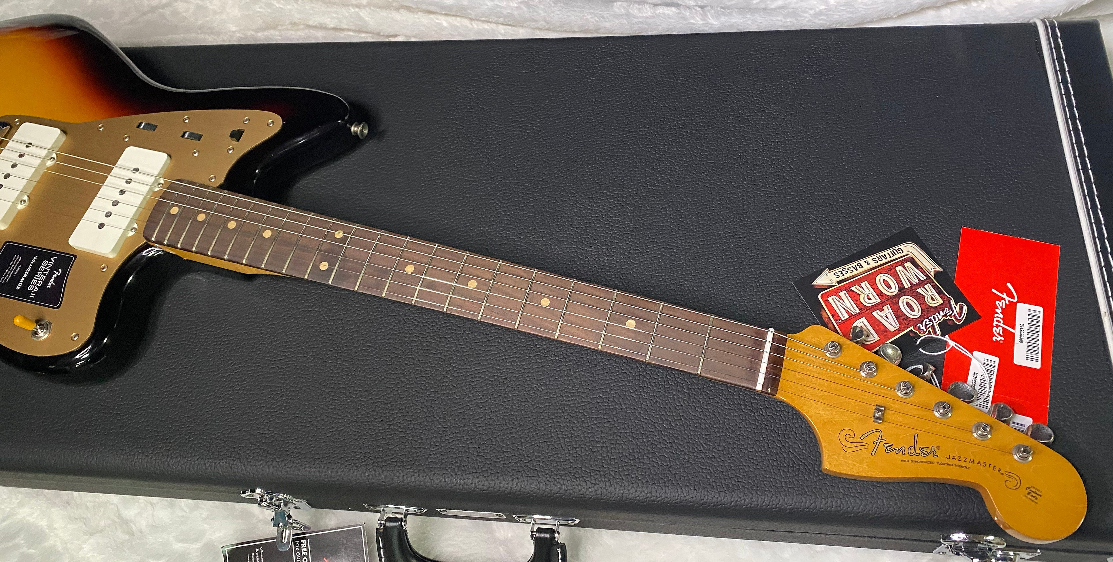 NEW! Fender Limited Edition Vintera II Road Worn '50s Jazzmaster - 3-Color Sunburst - Authorized Dealer - 7.5lbs - G06593