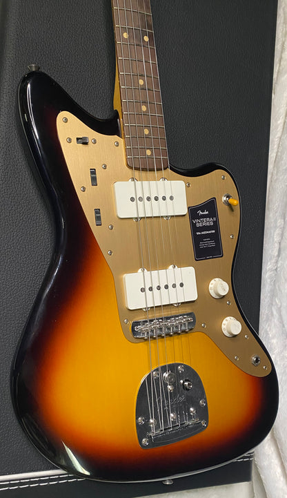 NEW! Fender Limited Edition Vintera II Road Worn '50s Jazzmaster - 3-Color Sunburst - Authorized Dealer - 7.5lbs - G06593