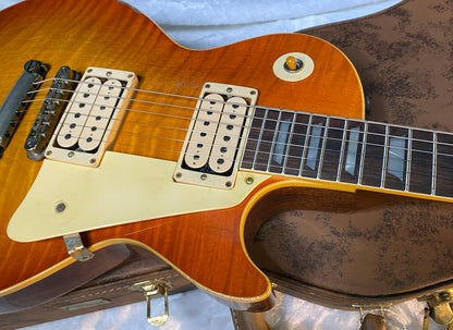 NEW! Gibson Custom 1959 Les Paul Standard Resissue Electric Guitar - Beauty of the Burst #86 Heavy Aged - Authorized Dealer - ONLY 7.9lbs!! G06599