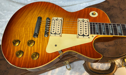 NEW! Gibson Custom 1959 Les Paul Standard Resissue Electric Guitar - Beauty of the Burst #86 Heavy Aged - Authorized Dealer - ONLY 7.9lbs!! G06599