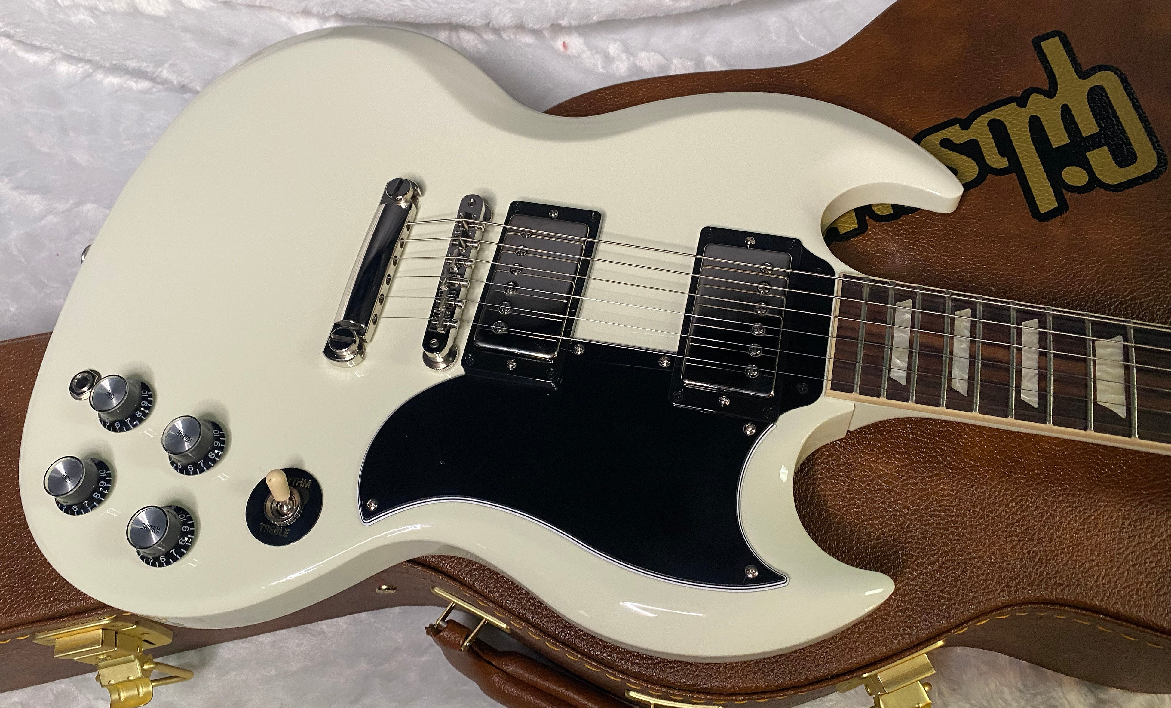 NEW ! Gibson SG Standard '61 Stop Bar - Classic White - Only 6.35 lbs - Authorized Dealer - G07174