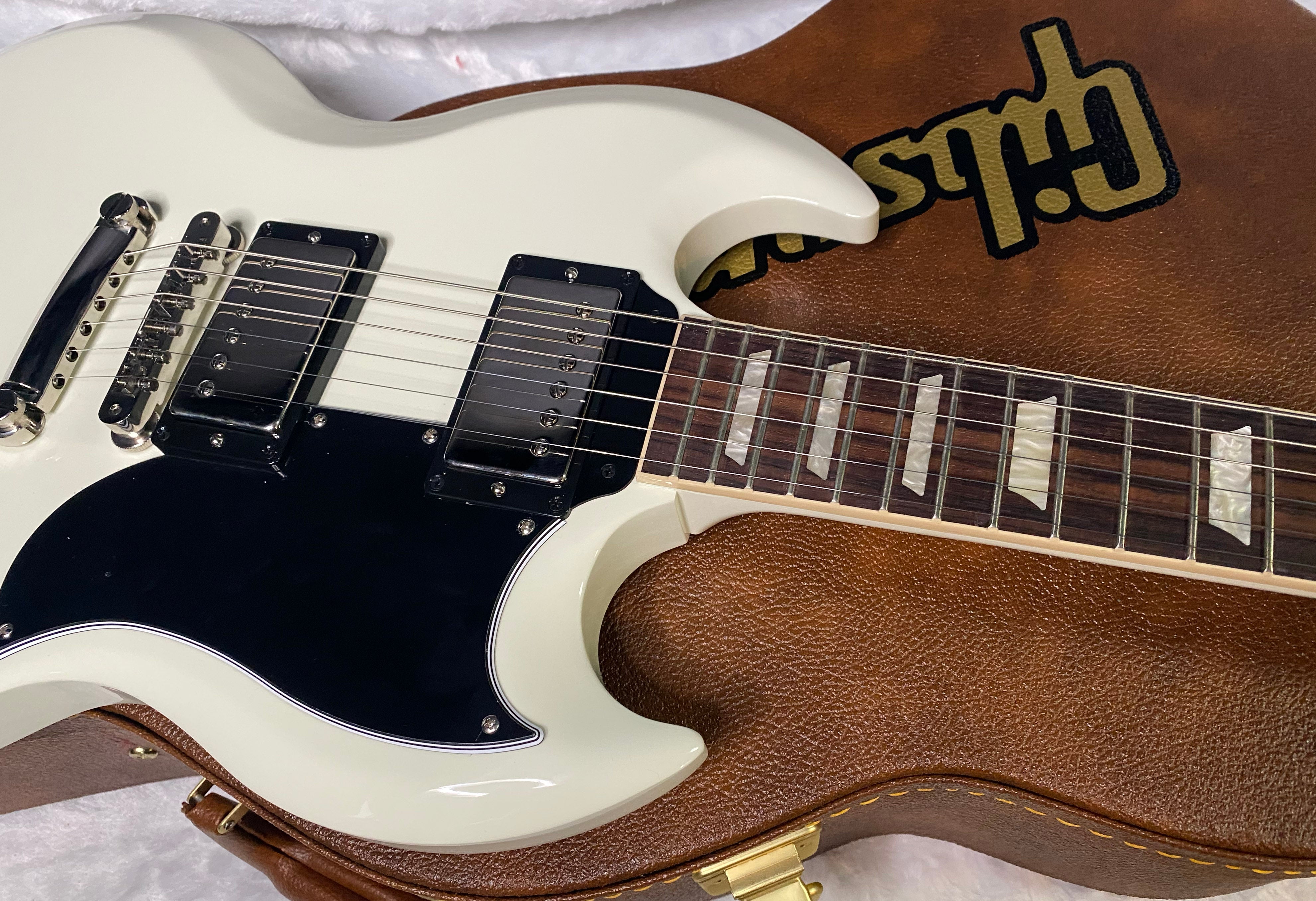 NEW ! Gibson SG Standard '61 Stop Bar - Classic White - Only 6.35 lbs - Authorized Dealer - G07174