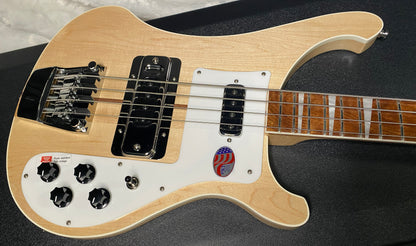 NEW! Rickenbacker 4003 Mapleglo Maple Glo MG - 4-String Bass - Authorized Dealer - 9.5 lbs - G06590
