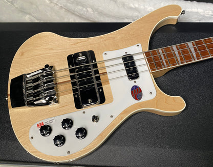 NEW! Rickenbacker 4003 Mapleglo Maple Glo MG - 4-String Bass - Authorized Dealer - 9.5 lbs - G06590