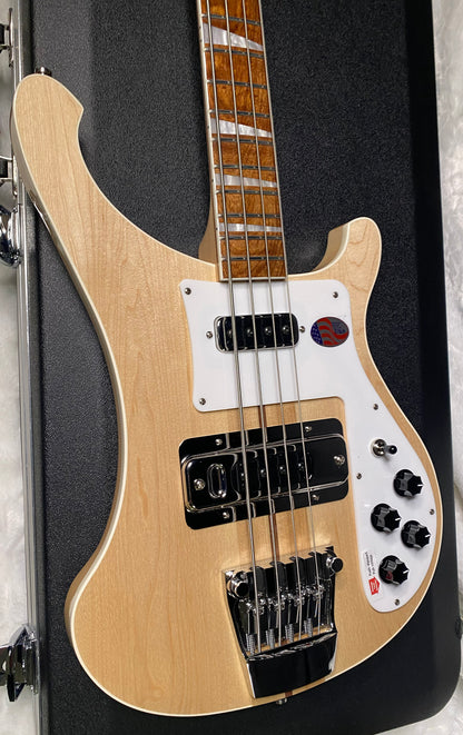 NEW! Rickenbacker 4003 Mapleglo Maple Glo MG - 4-String Bass - Authorized Dealer - 9.5 lbs - G06590
