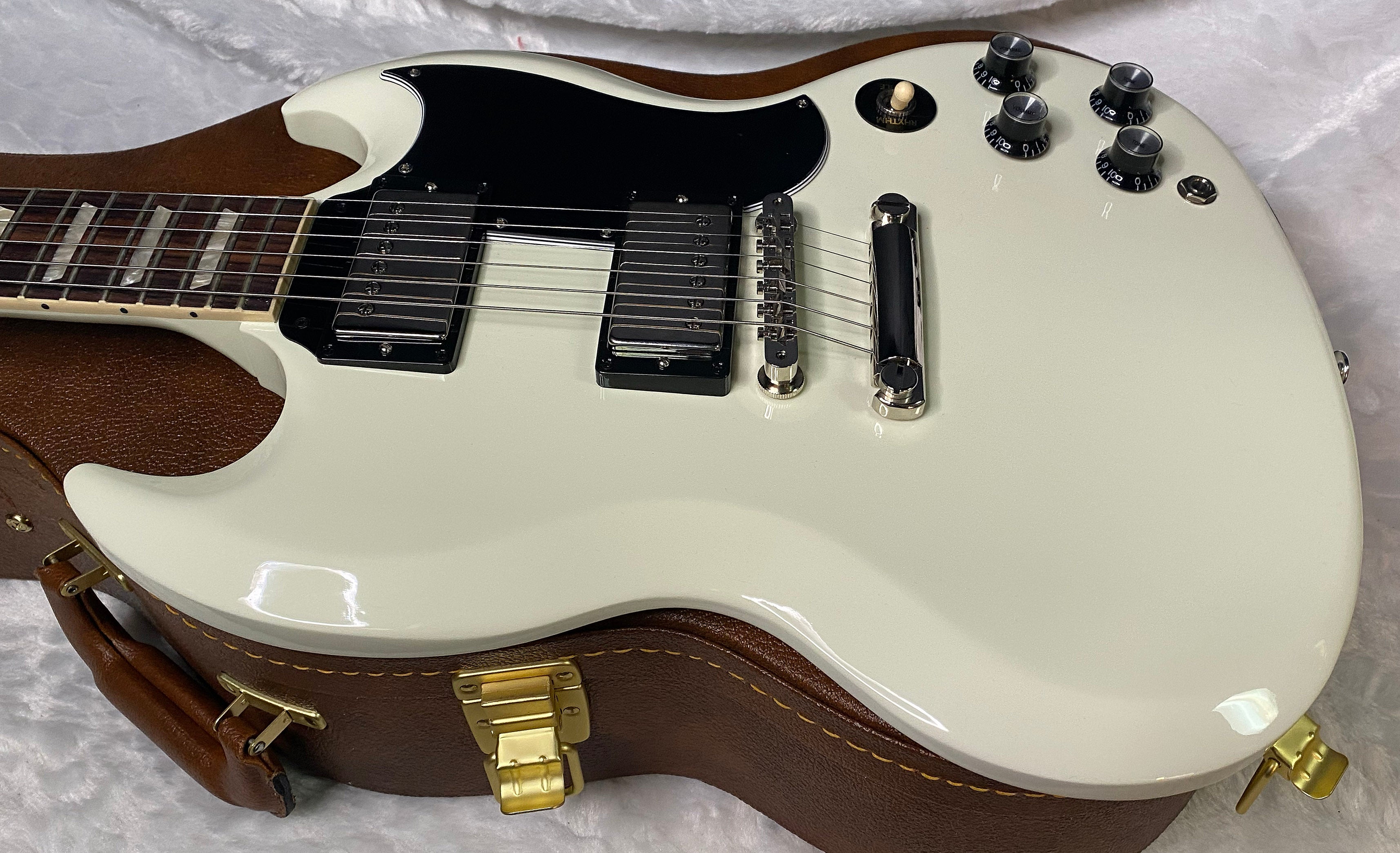 NEW ! Gibson SG Standard '61 Stop Bar - Classic White - Only 6.35 lbs - Authorized Dealer - G07174