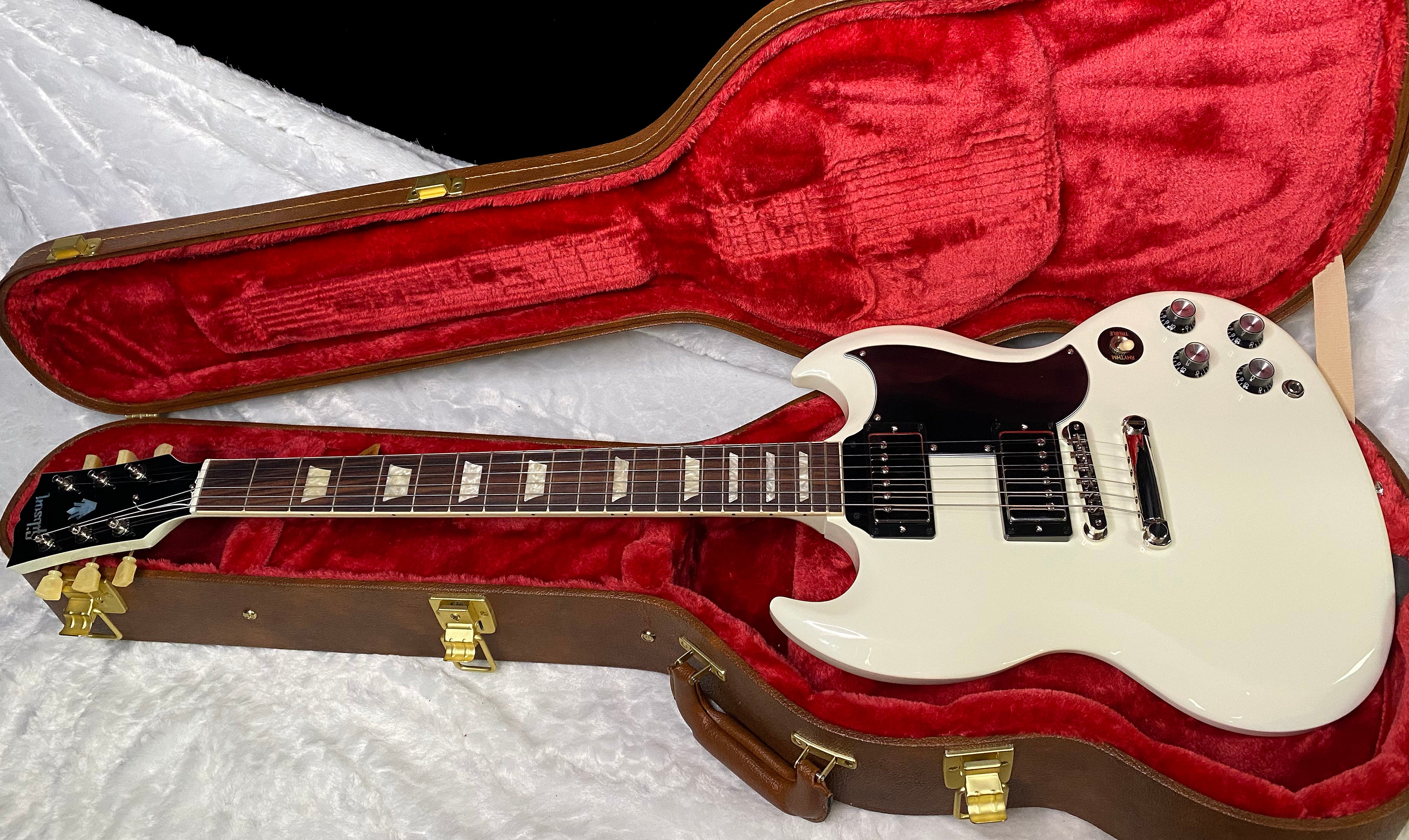 NEW ! Gibson SG Standard '61 Stop Bar - Classic White - Only 6.35 lbs - Authorized Dealer - G07174
