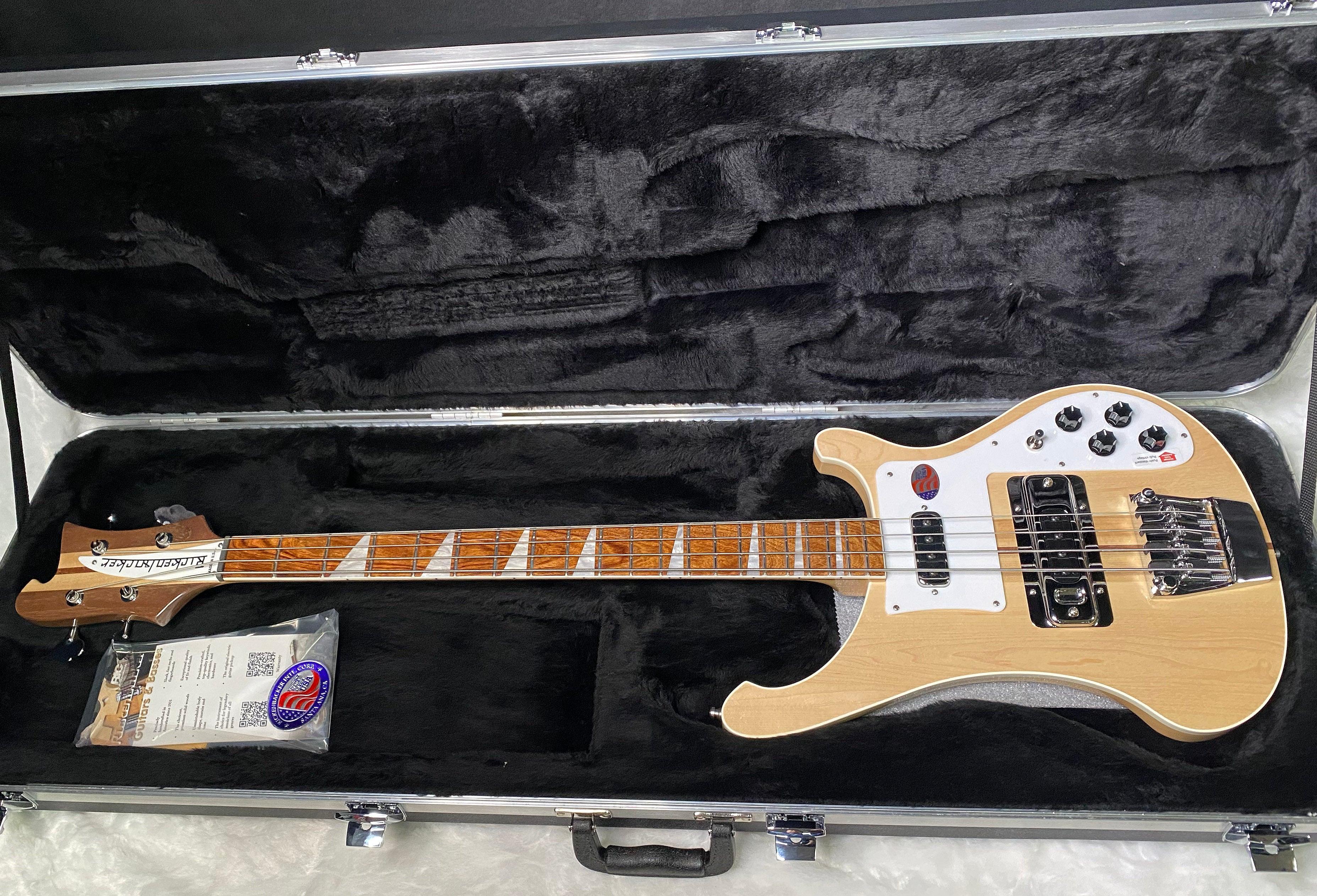 NEW! Rickenbacker 4003 Mapleglo Maple Glo MG - 4-String Bass - Authorized Dealer - 9.5 lbs - G06590